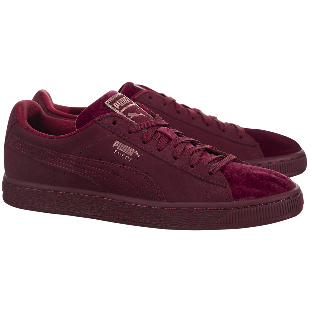 puma suede classic velvet - women's