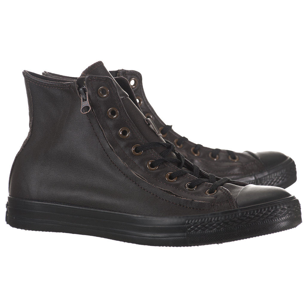 converse chuck taylor leather double zip