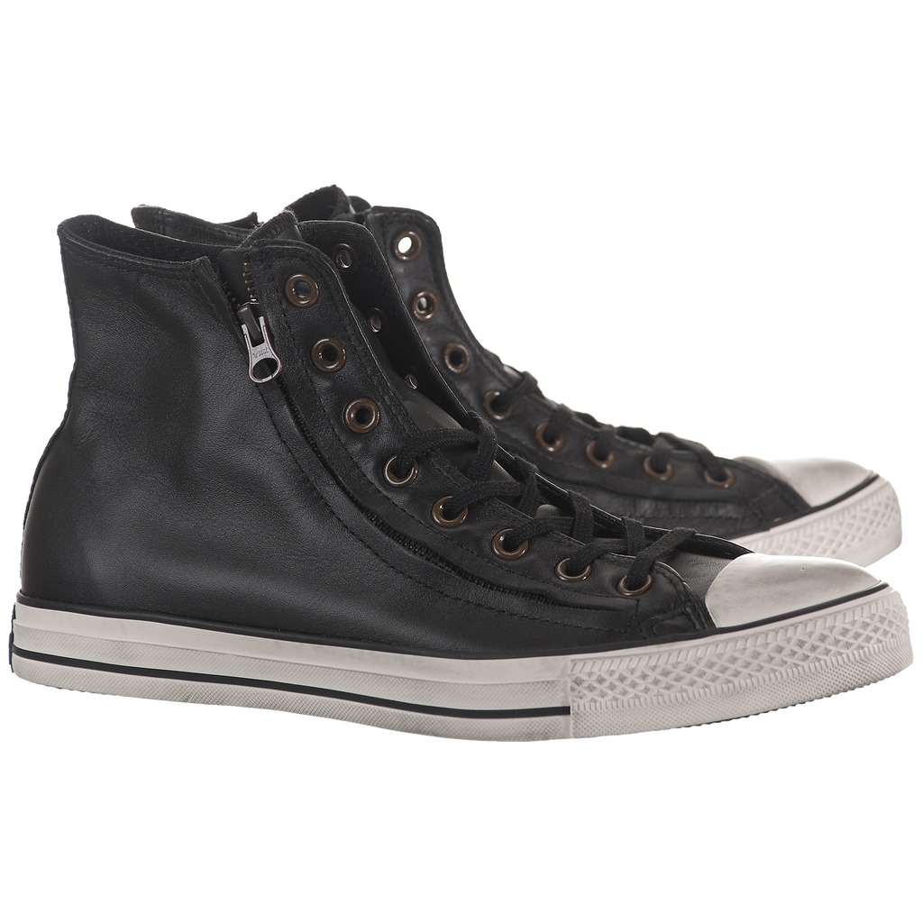 converse chuck taylor leather double zip