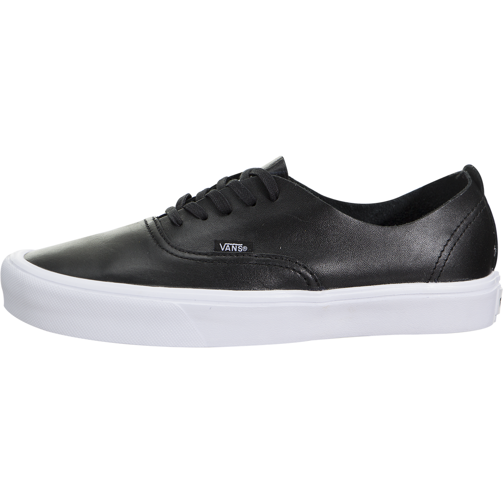 vans authentic decon black leather