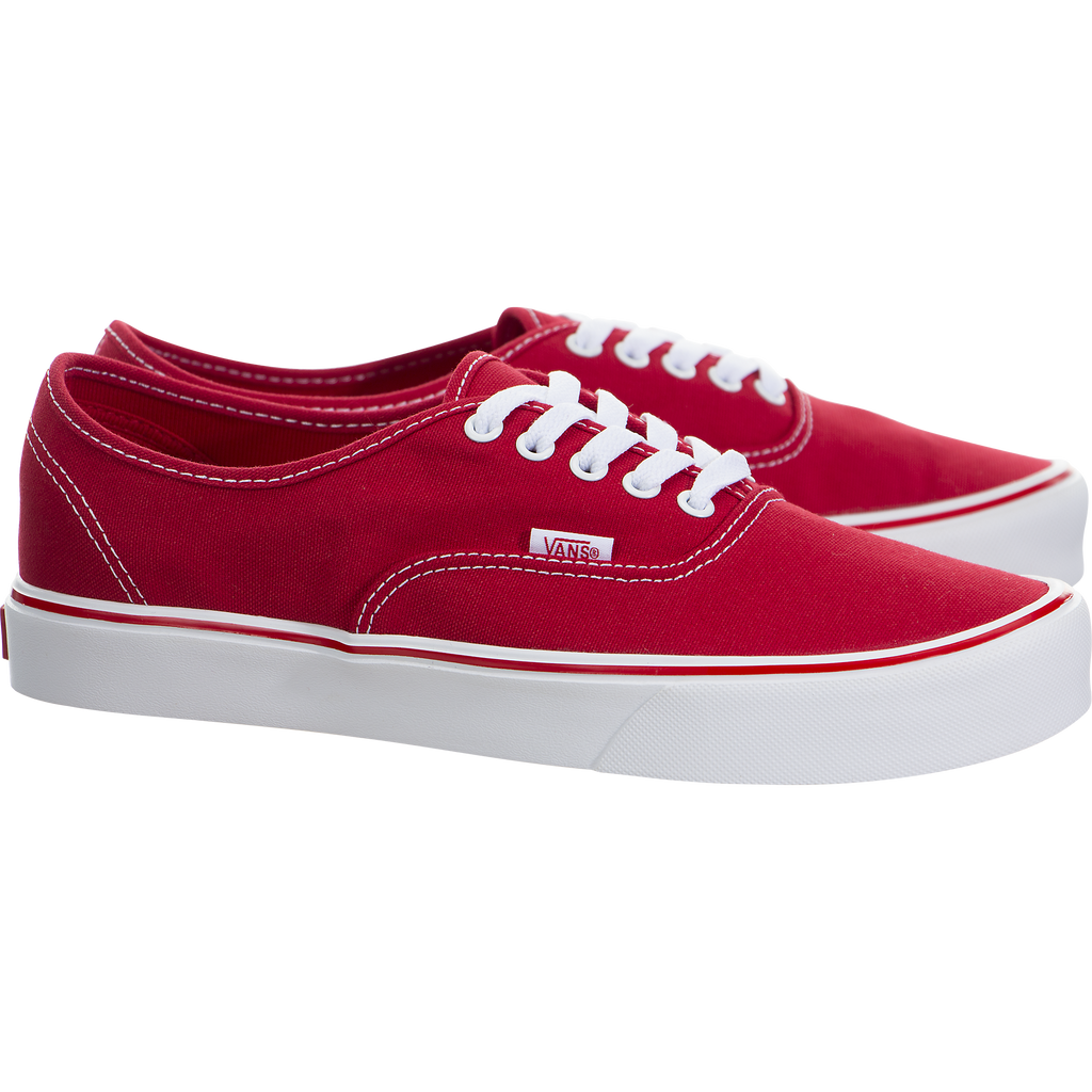 vans authentic lite red