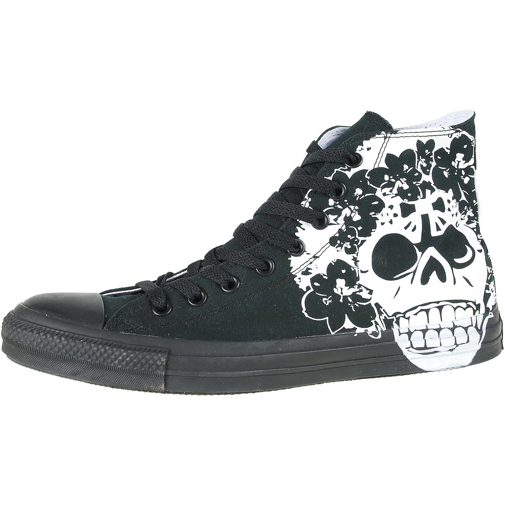 converse skull shoes