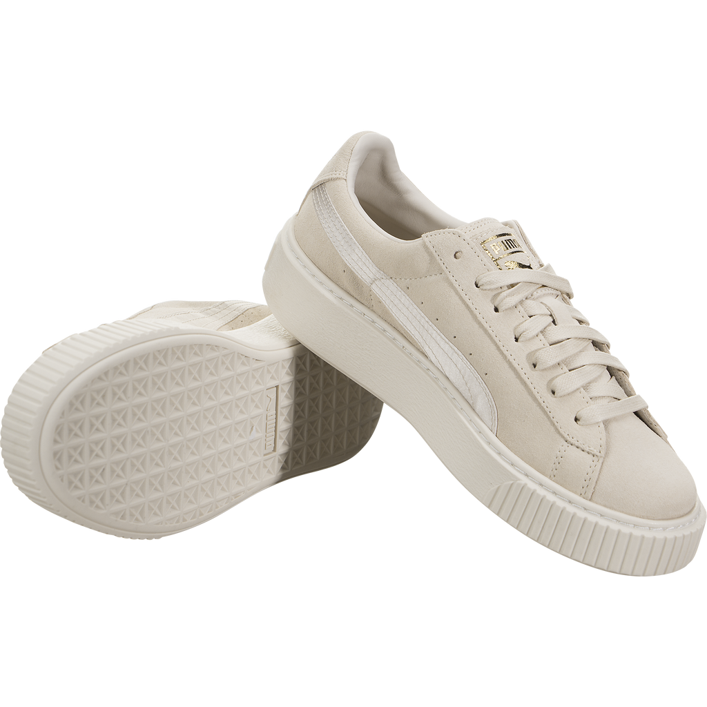 tênis puma suede platform mono satin feminino