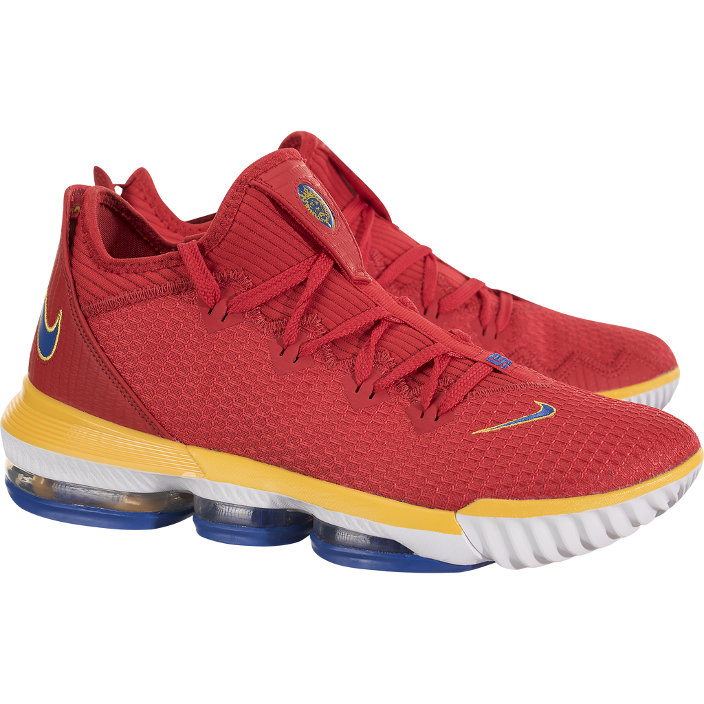 lebron xvi low red