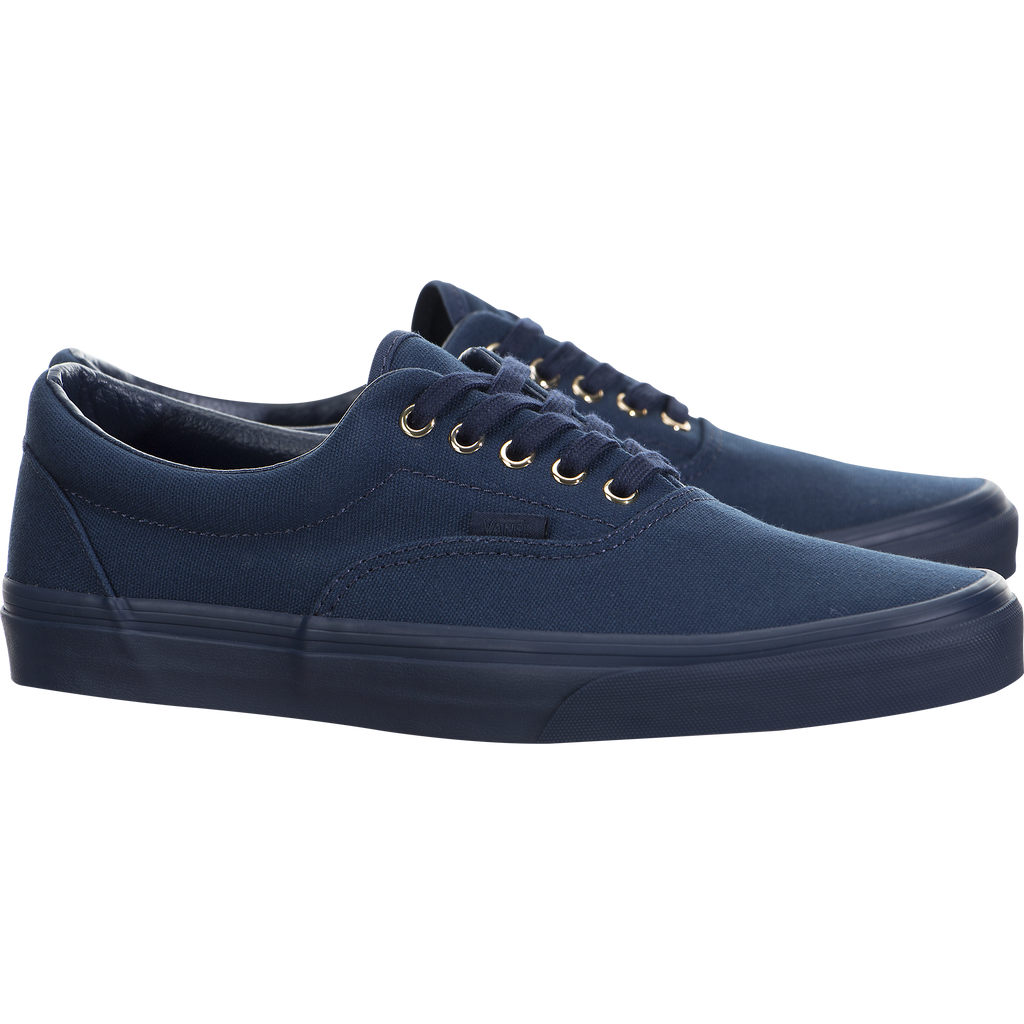 vans era gold mono blue