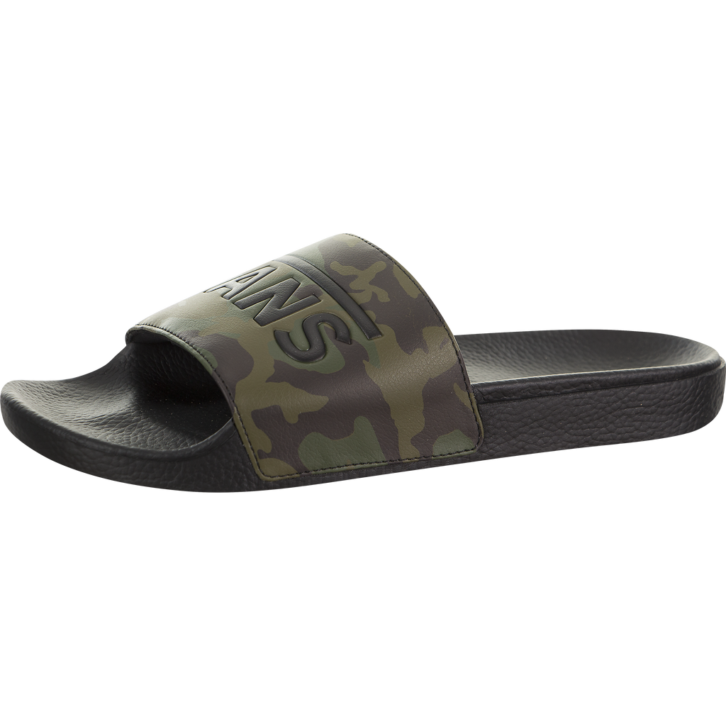 camo slide on vans