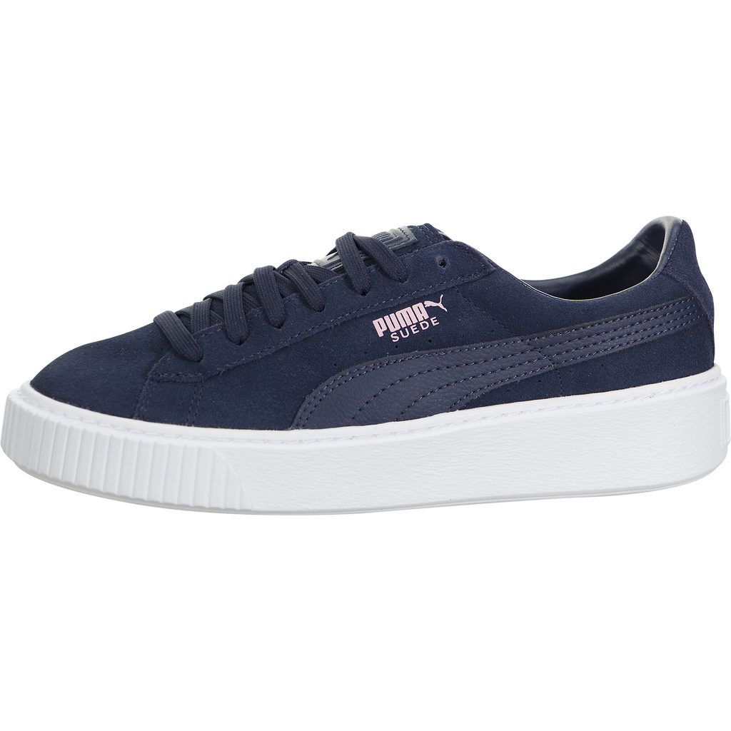 puma suede platform jr