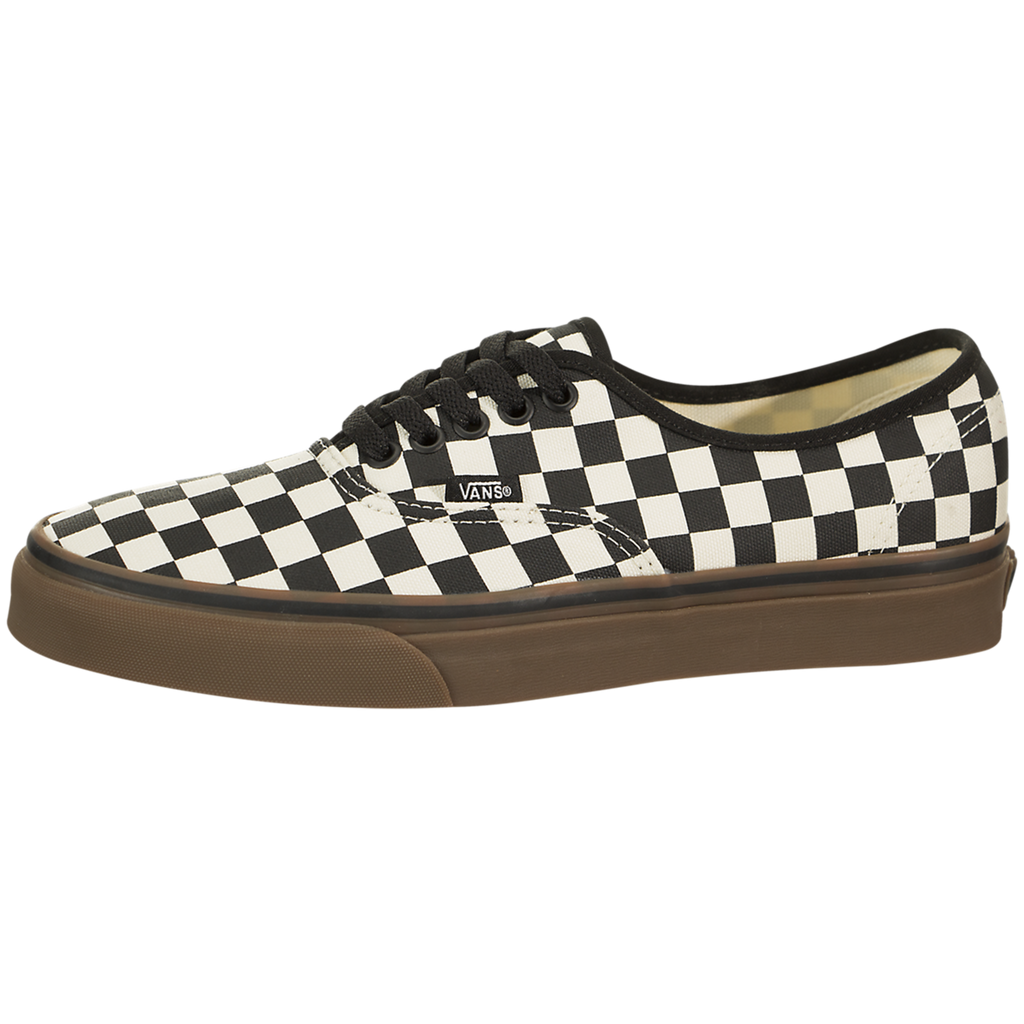 vans authentic checkerboard grey
