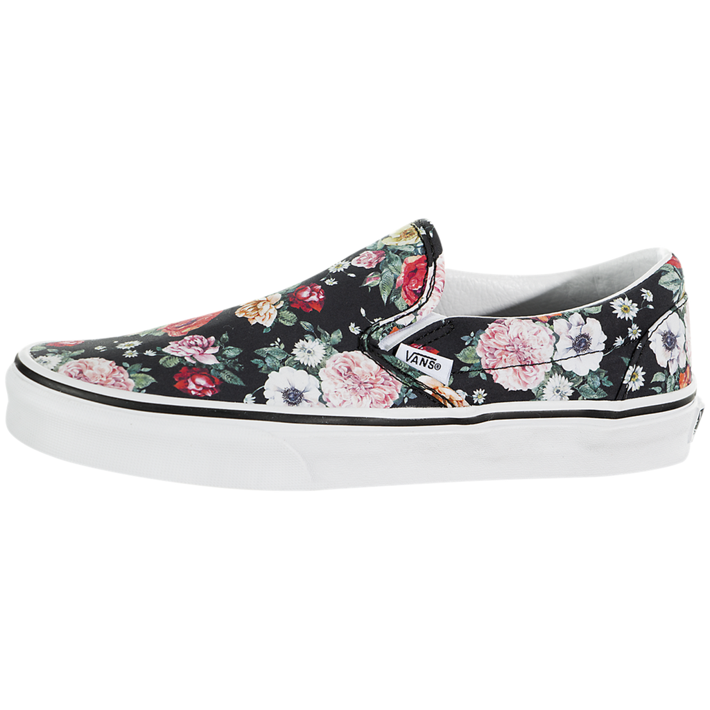 garden floral vans