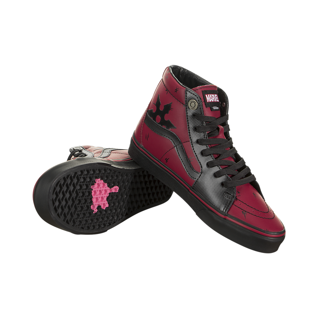 Buy Marvel x SK8-Hi 'Deadpool' - VN0A38GEUBJ