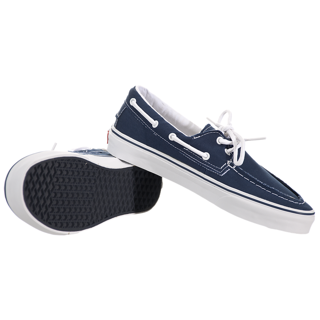 vans zapato del barco navy true white