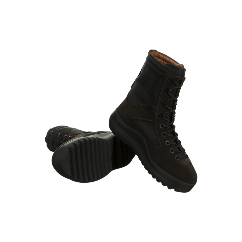 yeezy military boots black