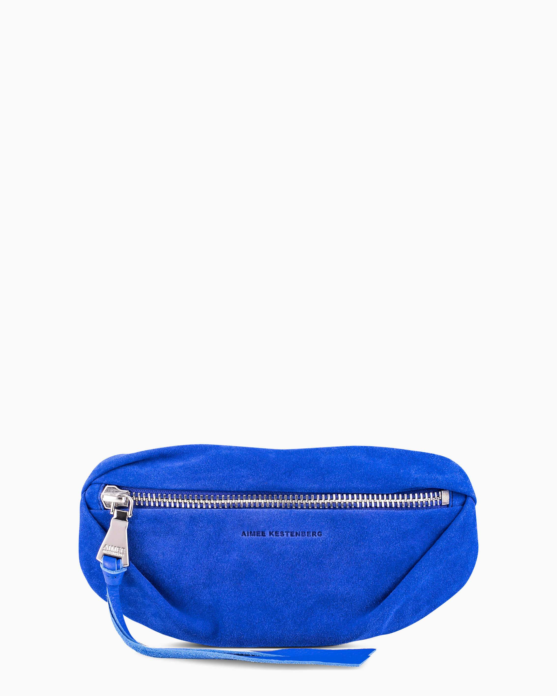 suede bum bag