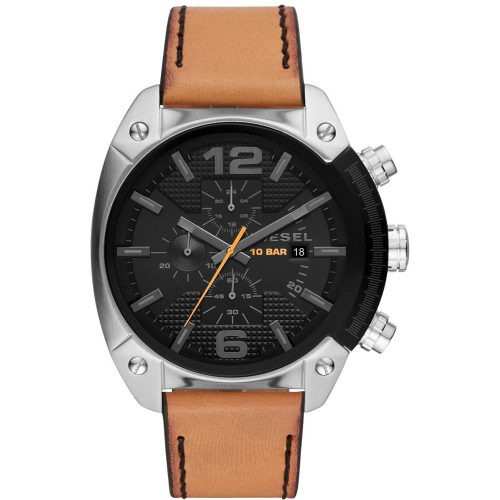 diesel men's overflow watch