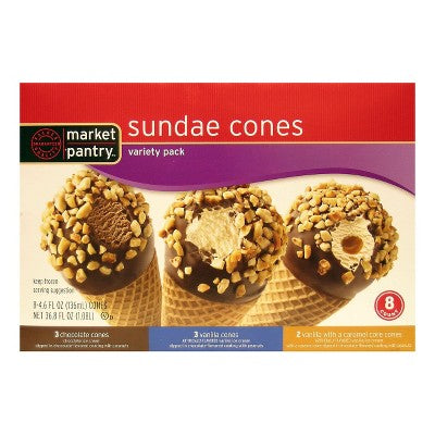Variety Ice Cream Cone - 8ct - Market Pantry™