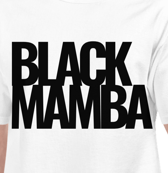 kobe black mamba t shirt