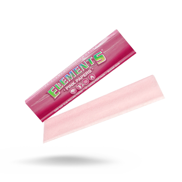 testimonio inundar Característica Buy Elements Pink King Size Slim Rolling Papers Online | ESD - ESD Official