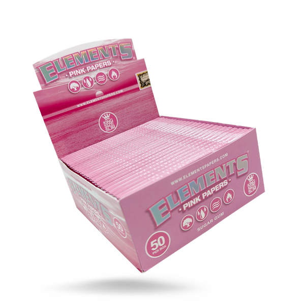 testimonio inundar Característica Buy Elements Pink King Size Slim Rolling Papers Online | ESD - ESD Official