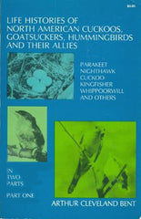 Life Histories of North American Birds