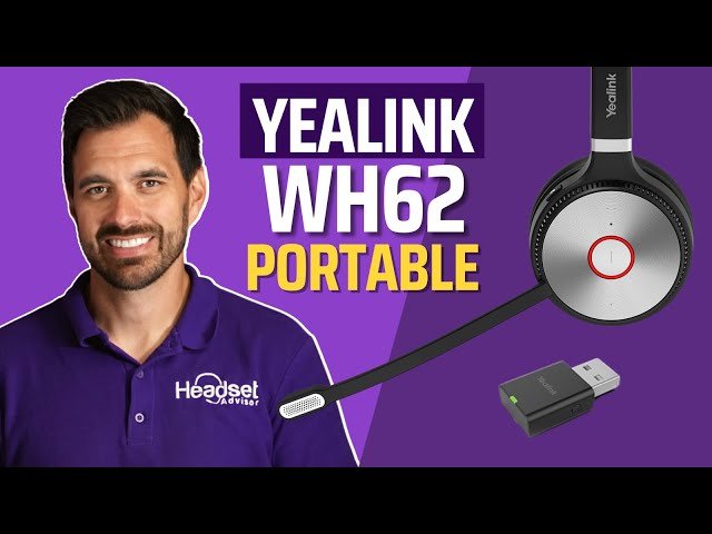 zegen ontslaan Botanist Yealink WH62 Portable DECT Wireless Headset Review + Mic Test Video