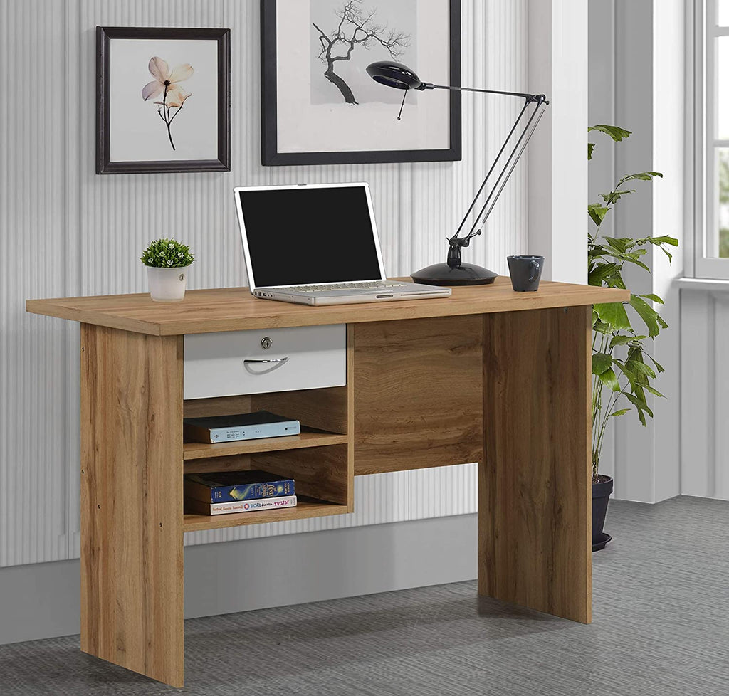 ikea office desk with shelves