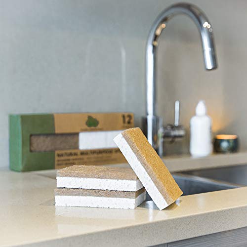 Sponges for Cleaning 12 Packs Sponges Kichen Eco Friendly Sponges for Dishes 