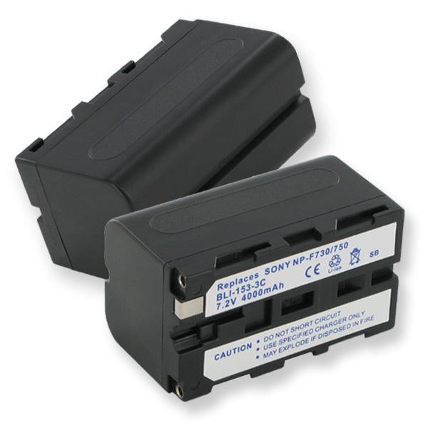 Video Battery - SONY NP-F750 LI-ION 4000mAh  / BLI-153-3C / CAM-F750