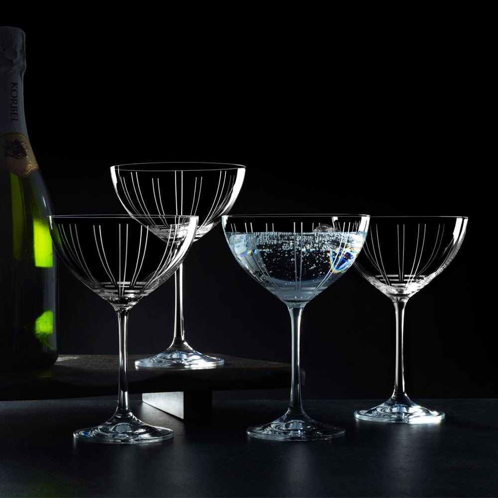 champagne saucer glass