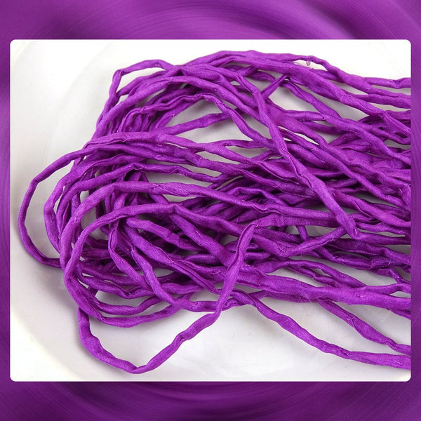 Hand-Dyed Silk Cords