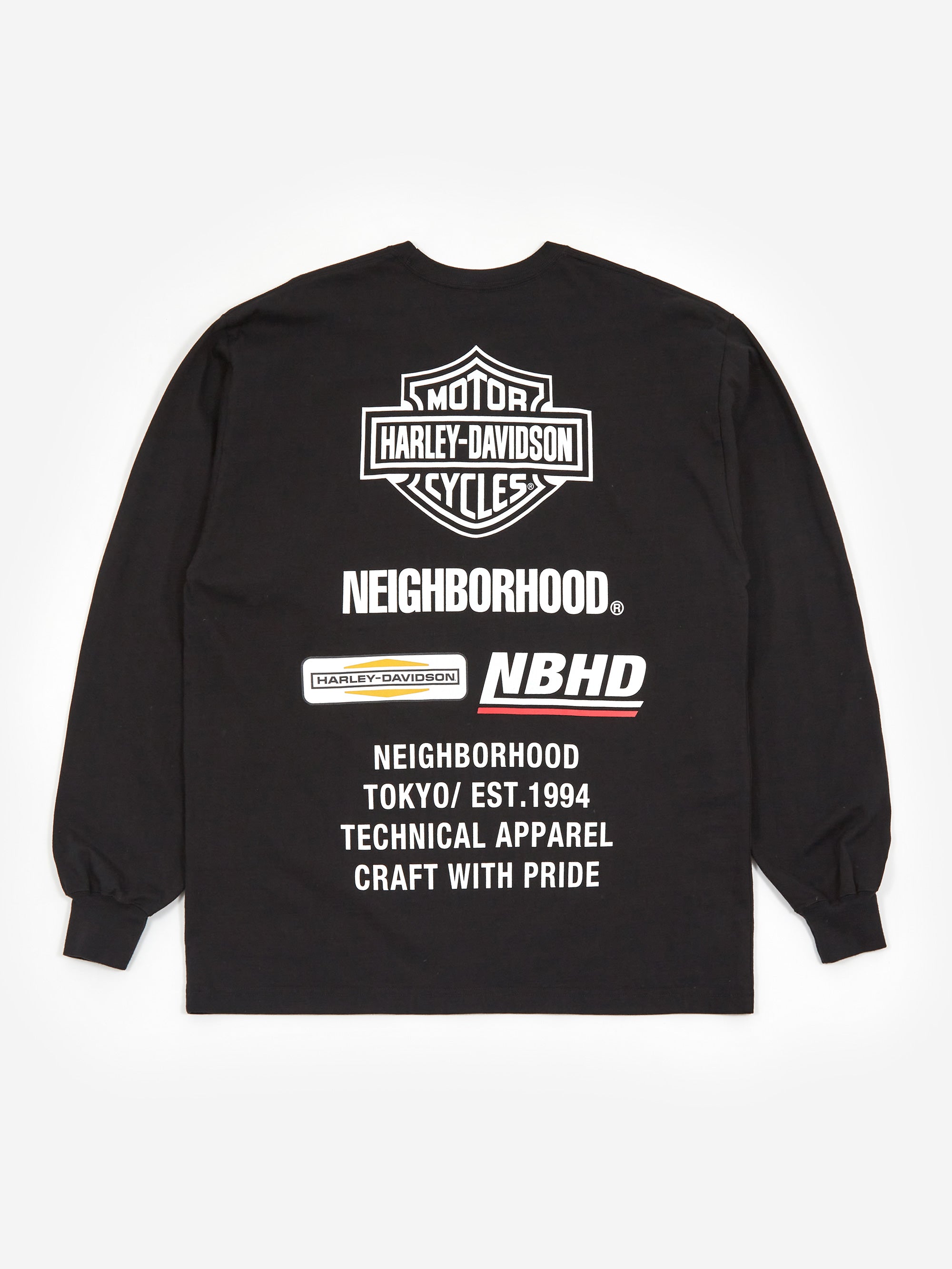 neighborhood×Harley-Davidson/CREWNECK LS - Tシャツ/カットソー(七分