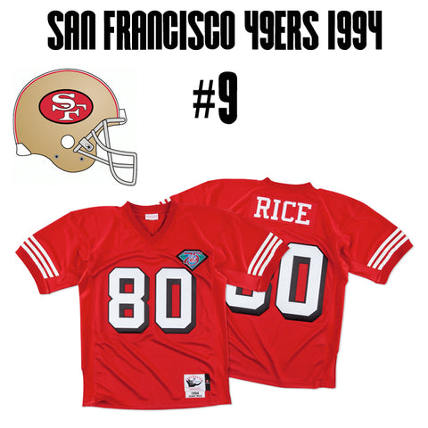 San Francisco 49ers Greatest Jersey of All Time