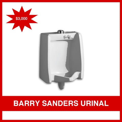 Barry Sanders Urinal