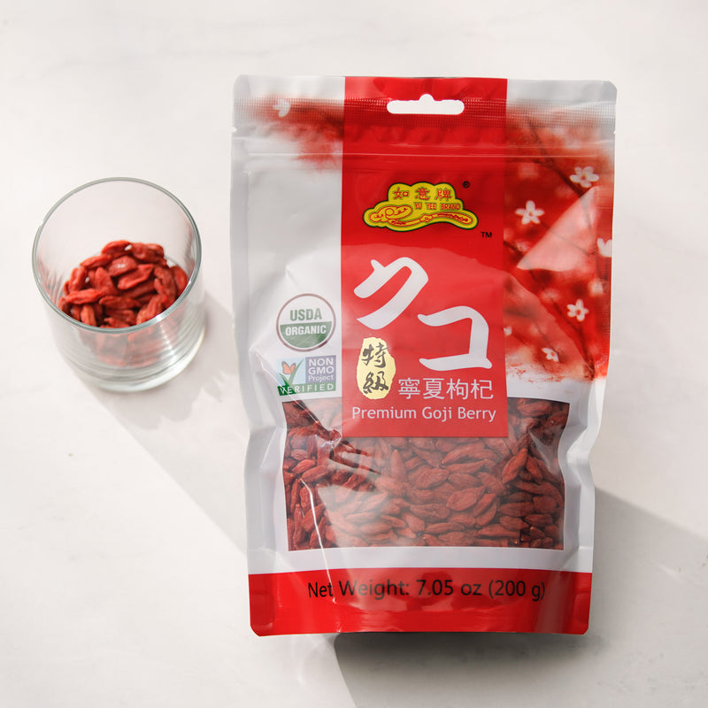 Premium Dried Organic Goji Berries