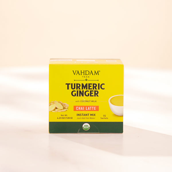 Organic Turmeric Ginger Chai Latte Premix