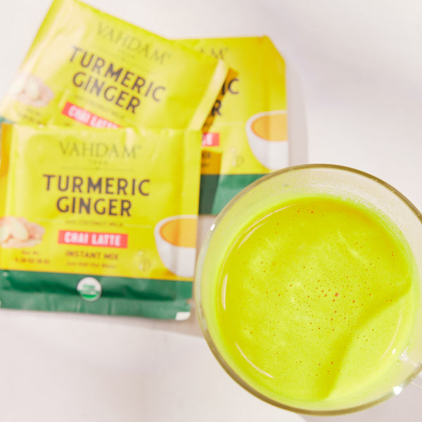 Organic Turmeric Ginger Chai Latte Premix