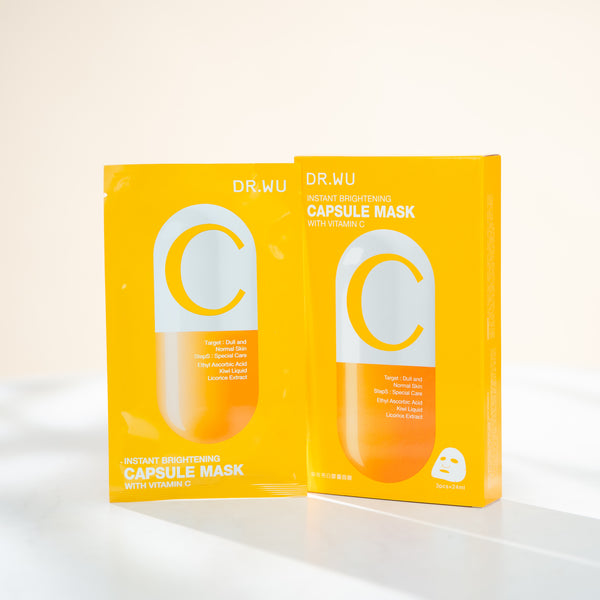 Instant Brightening Capsule Mask with Vitamin C