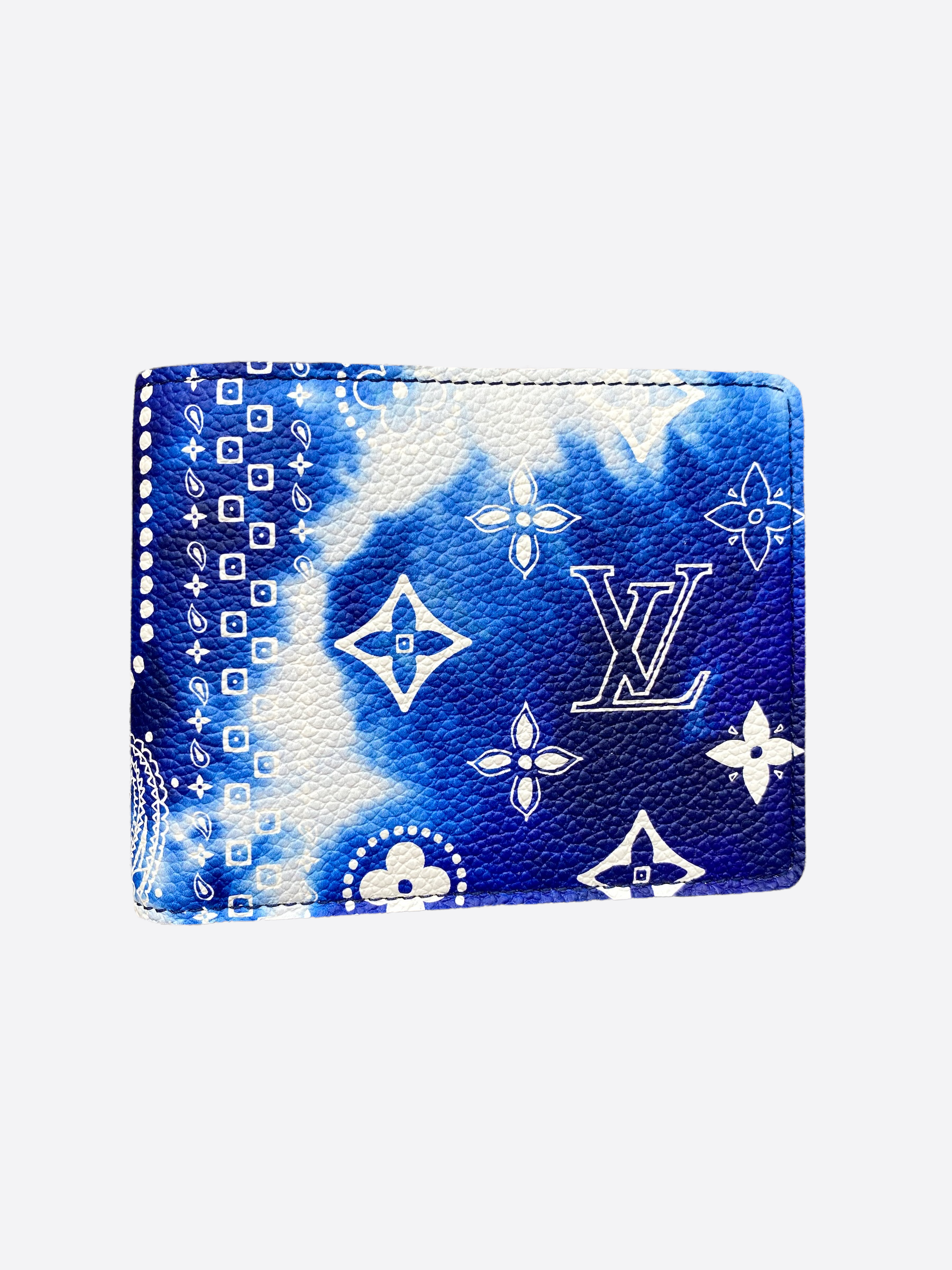 Louis Vuitton Virgil Abloh Blue & Green Monogram Illusion Leather PF  Slender Wallet, 2022 Available For Immediate Sale At Sotheby's