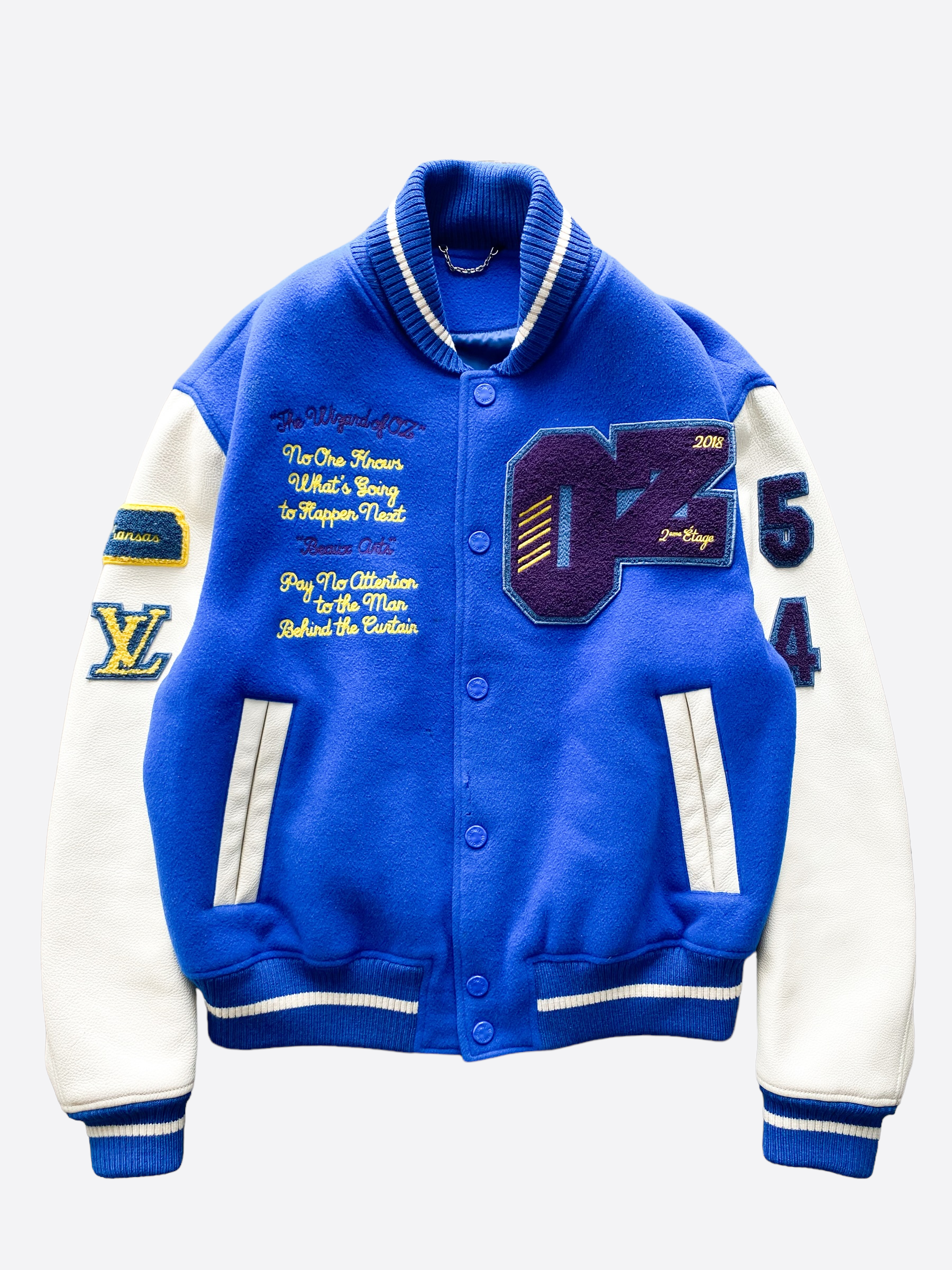 Review on Louis Vuitton Men's Jacket Varsity Wizard of Oz Jacket SS19 