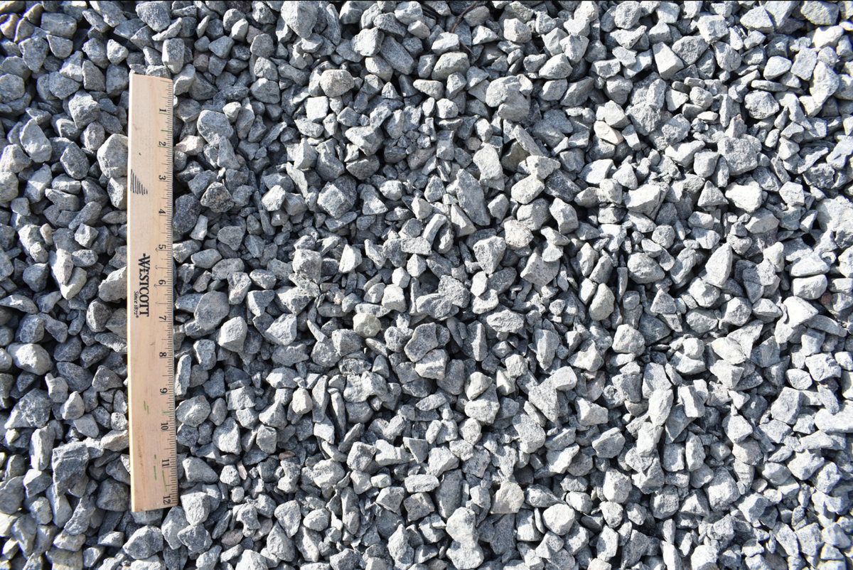 3/4" Crushed Stone per yard Wolf Hill Garden Center