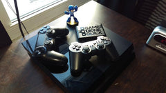 Games Done Quick Vinyl Sticker Decal with Megaman and a PS4