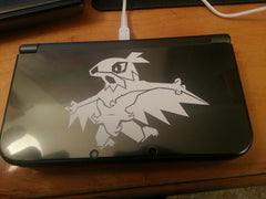 Hawlucha 3DS XL Vinyl Sticker Decal