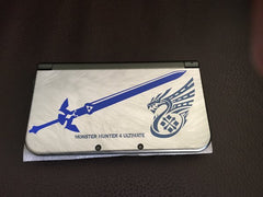 Mastersword Vinyl Sticker Decal on Monsterhunter DS