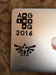 GDQ 2016 and Hyrule Crest Vinyl Sticker Decal