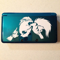 Arcanine 3DS XL Vinyl Sticker Decal