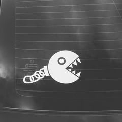 Mario Bros. Chain Chomp Vinyl Sticker Decal