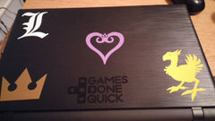 Chocobo Deathnote Kingdom Hearts and GDQ logo Vinyl Sticker Decal