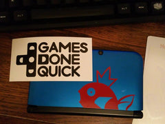 Magikarp 3ds XL Vinyl Sticker Decal