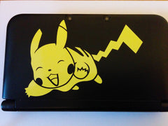 Pikachu 3DS XL Vinyl Sticker Decal