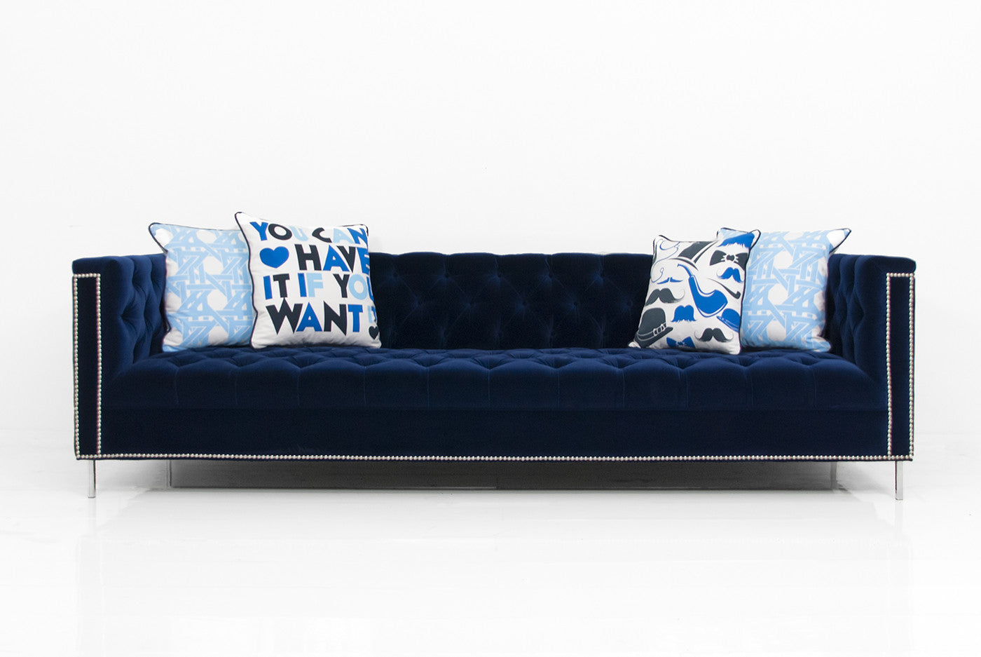 Hollywood Sofa In Regal Velvet