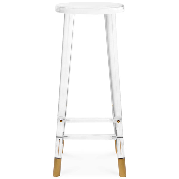 lucite backless counter stools